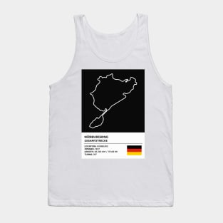 Nürburgring - Gesamtstrecke [info] Tank Top